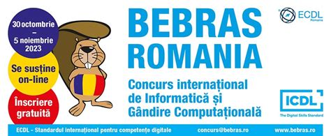 bebras romania|Profesorii și elevii din România sunt invitați să se înscrie online la .